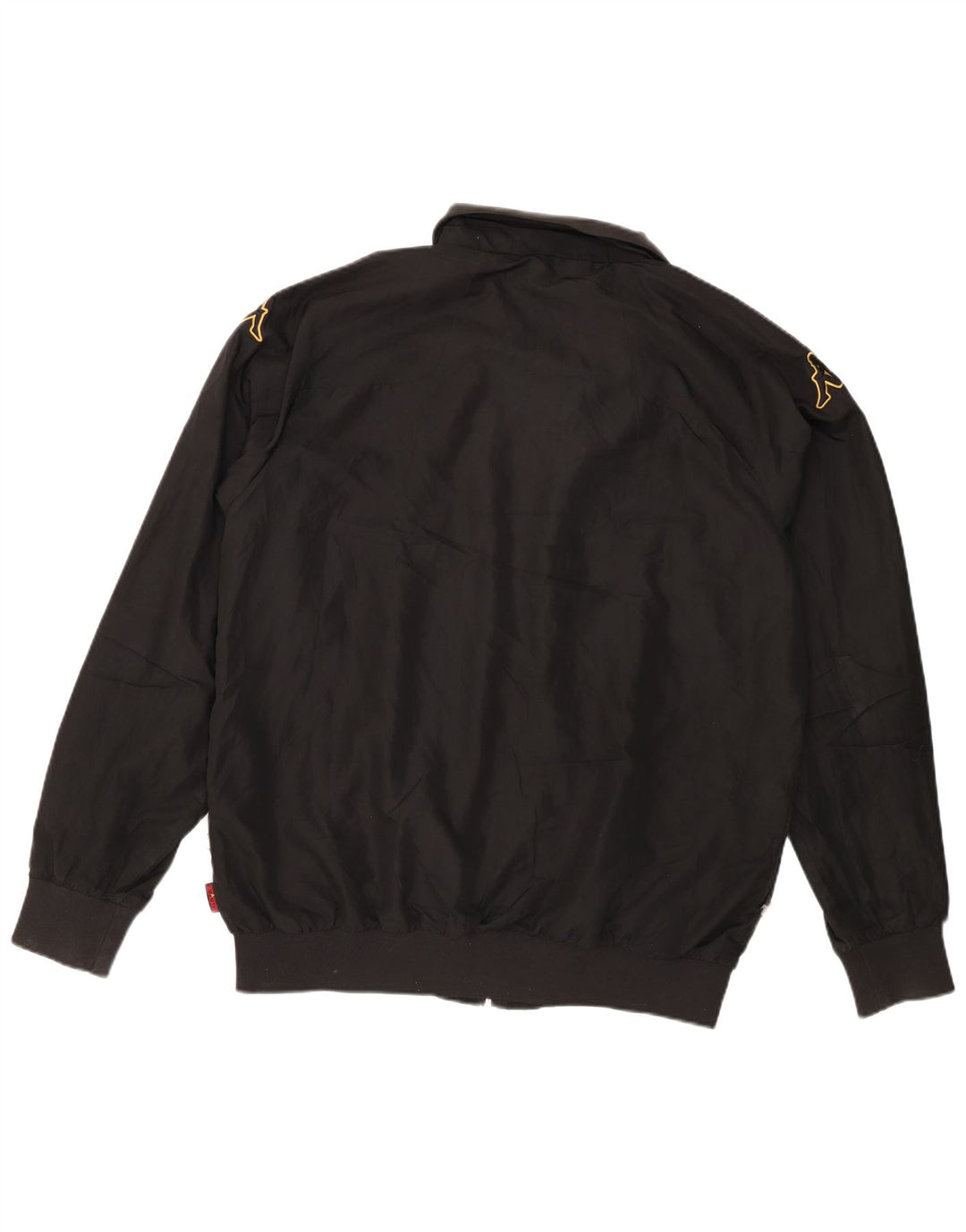 Ανδρική φόρμα γραφική Kappa Top Jacket XL Μαύρο πολυεστέρα