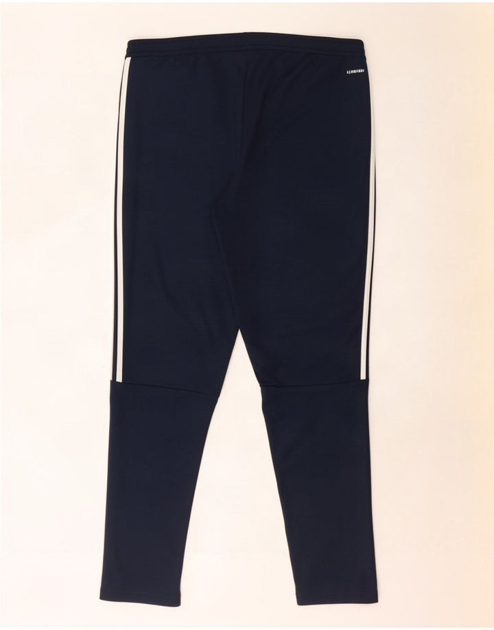 Adidas Ανδρικές φόρμες Aeroready Παντελόνια μεσαίου μπλε πολυεστέρα