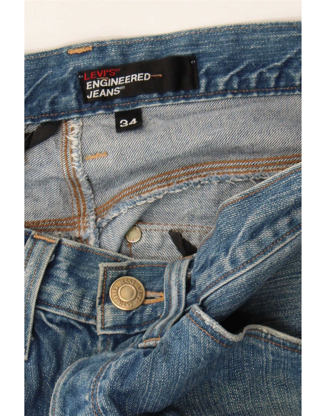 Ανδρικό τζιν Levi's Straight W34 L28 Blue