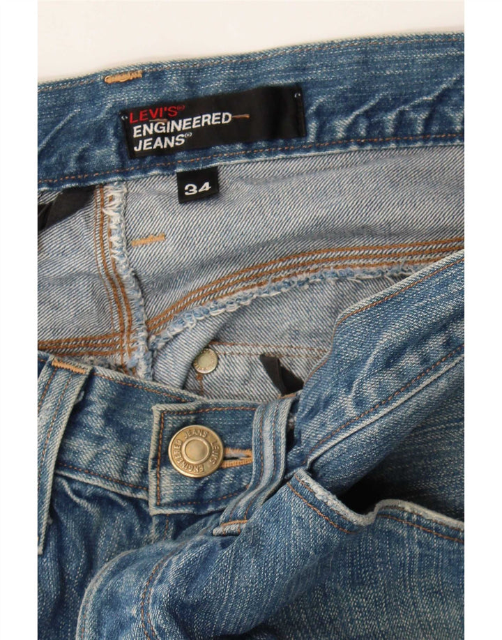 Ανδρικό τζιν Levi's Straight W34 L28 Blue