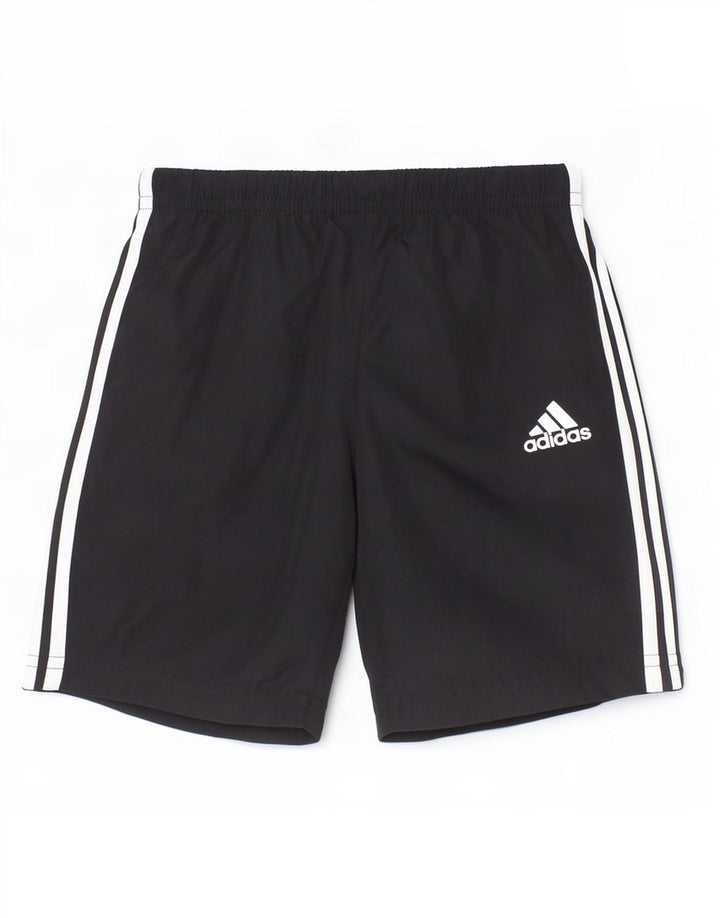 Adidas Boys Sport σορτς 3-4 ετών μαύρο πολυεστέρα