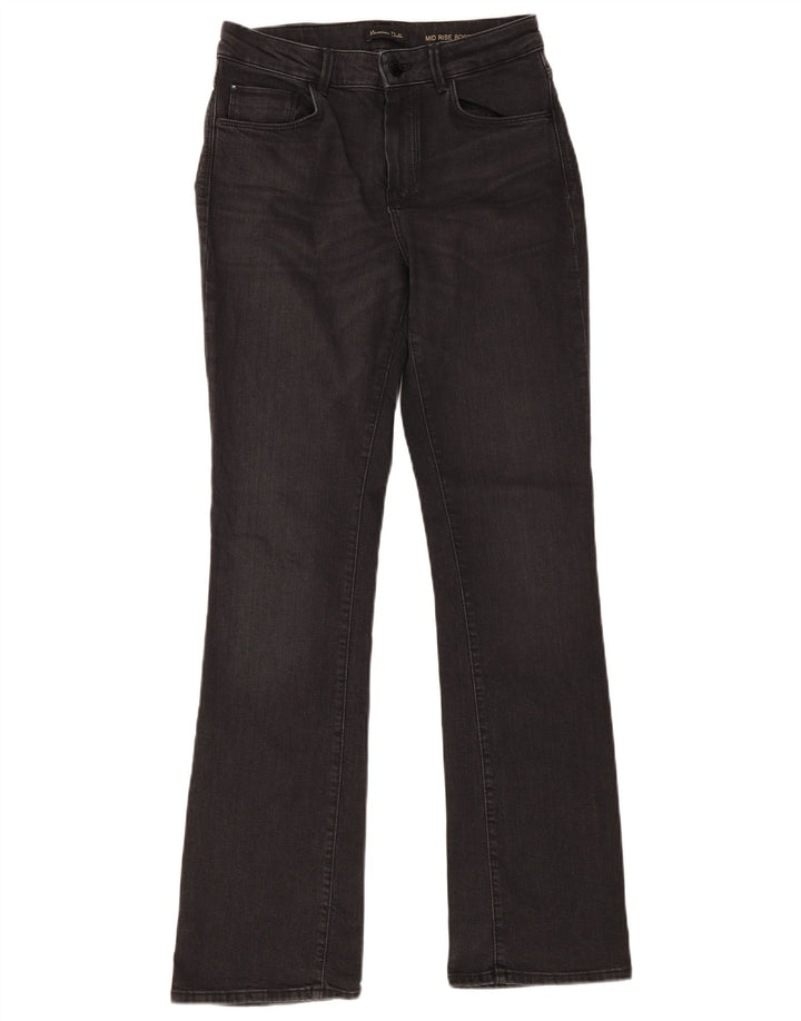 Massimo Dutti Γυναικεία ψηλόμεσα μποτάκια τζιν EU 38 Small W28 L32 Grey