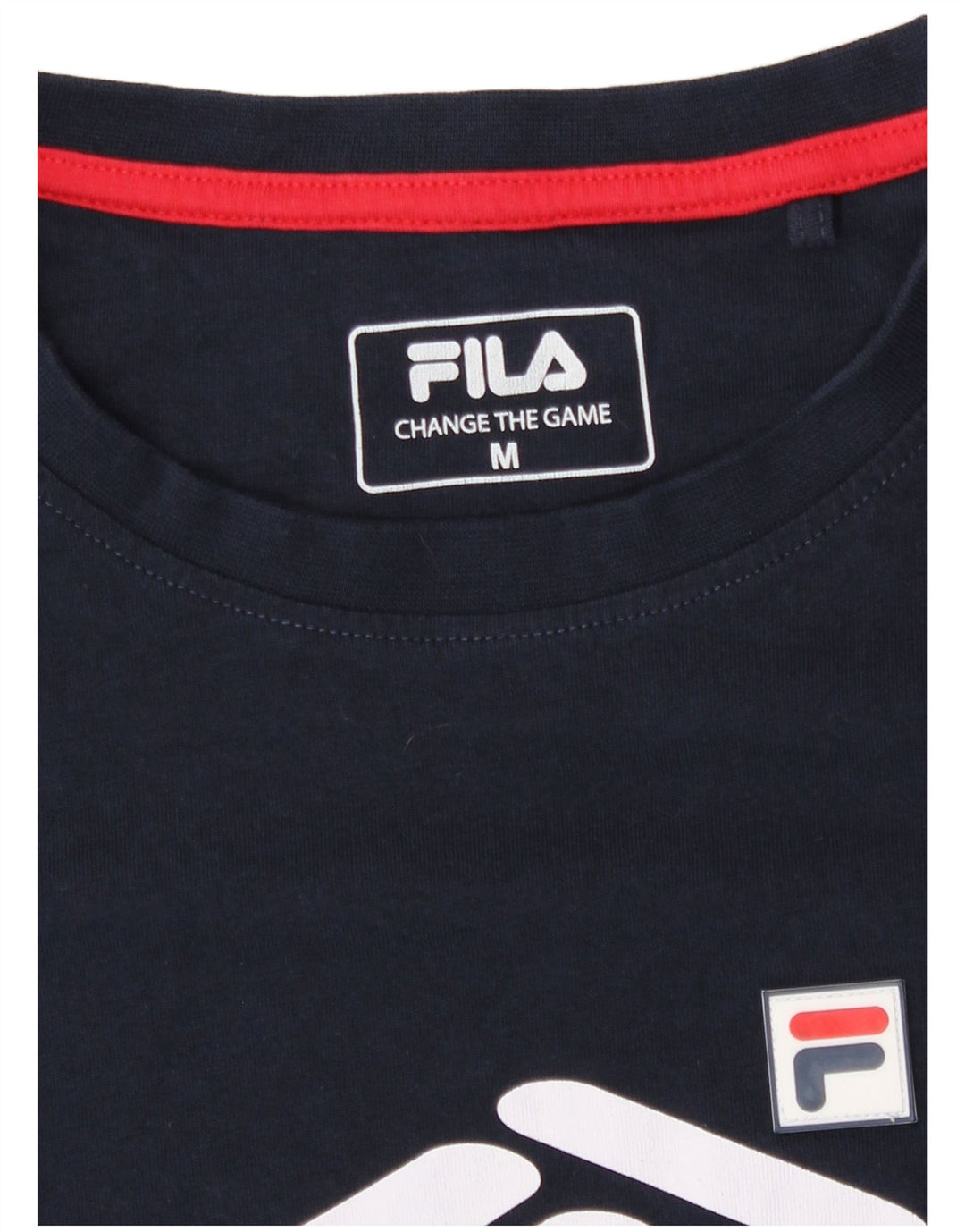 Ανδρικό γραφικό T-Shirt Fila Top Medium Navy Blue