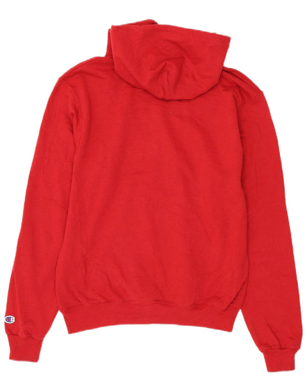 Champion Mens Denver Graphic Hoodie Jumper Μικρό κόκκινο βαμβακερό