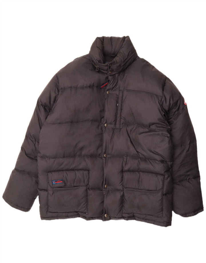 Invicta Ανδρικό μπουφάν UK 40 Large Black Polyamide