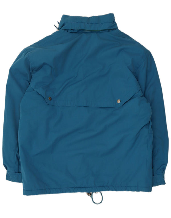 Ανδρικό μπουφάν με κουκούλα Fila UK 40 Large Blue Polyester