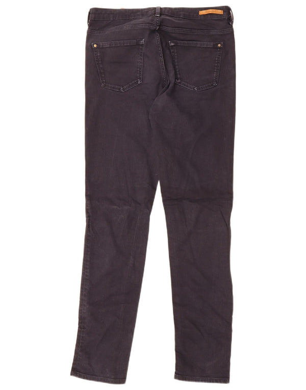 Massimo Dutti Γυναικεία Slim Jeans EU 38 Small W28 L30 Navy Blue Cotton