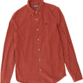 TIMBERLAND Mens Slim Fit Shirt Small Red Gingham Cotton Vintage Timberland and Second-Hand Timberland from Messina Hembry 