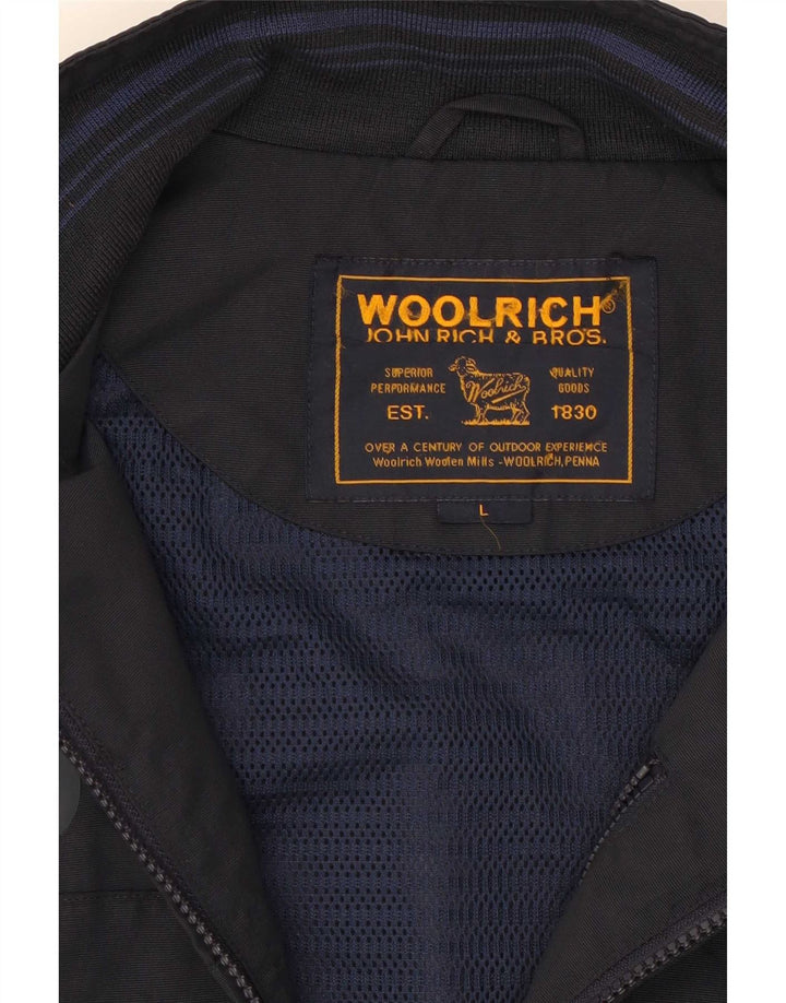 Ανδρική φόρμα Woolrich Graphic Αμάνικη φόρμα Top Jacket Large Navy Blue