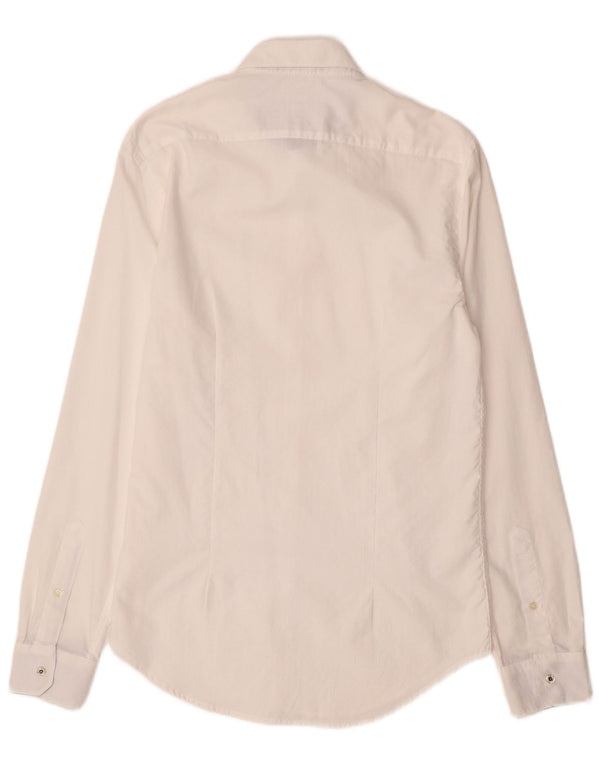 Ανδρικό πουκάμισο Zara Slim Fit Medium White