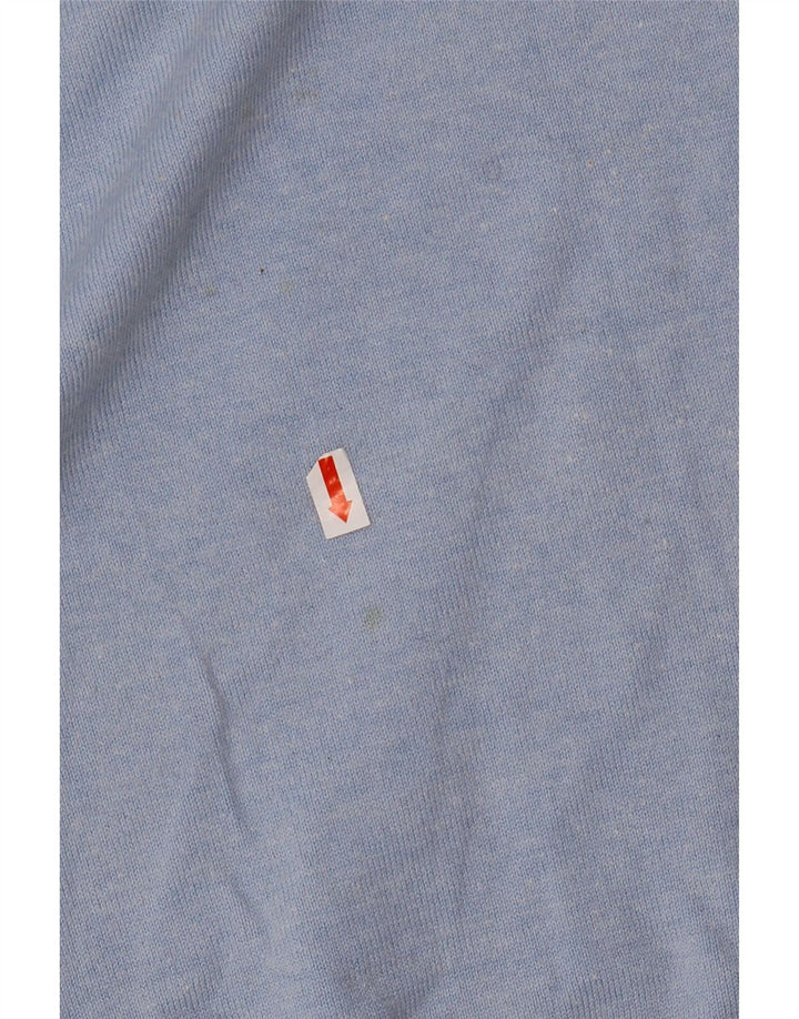 JACK & JONES Ανδρικό πουλόβερ με λαιμόκοψη με λαιμόκοψη μεγάλο μπλε ακρυλικό