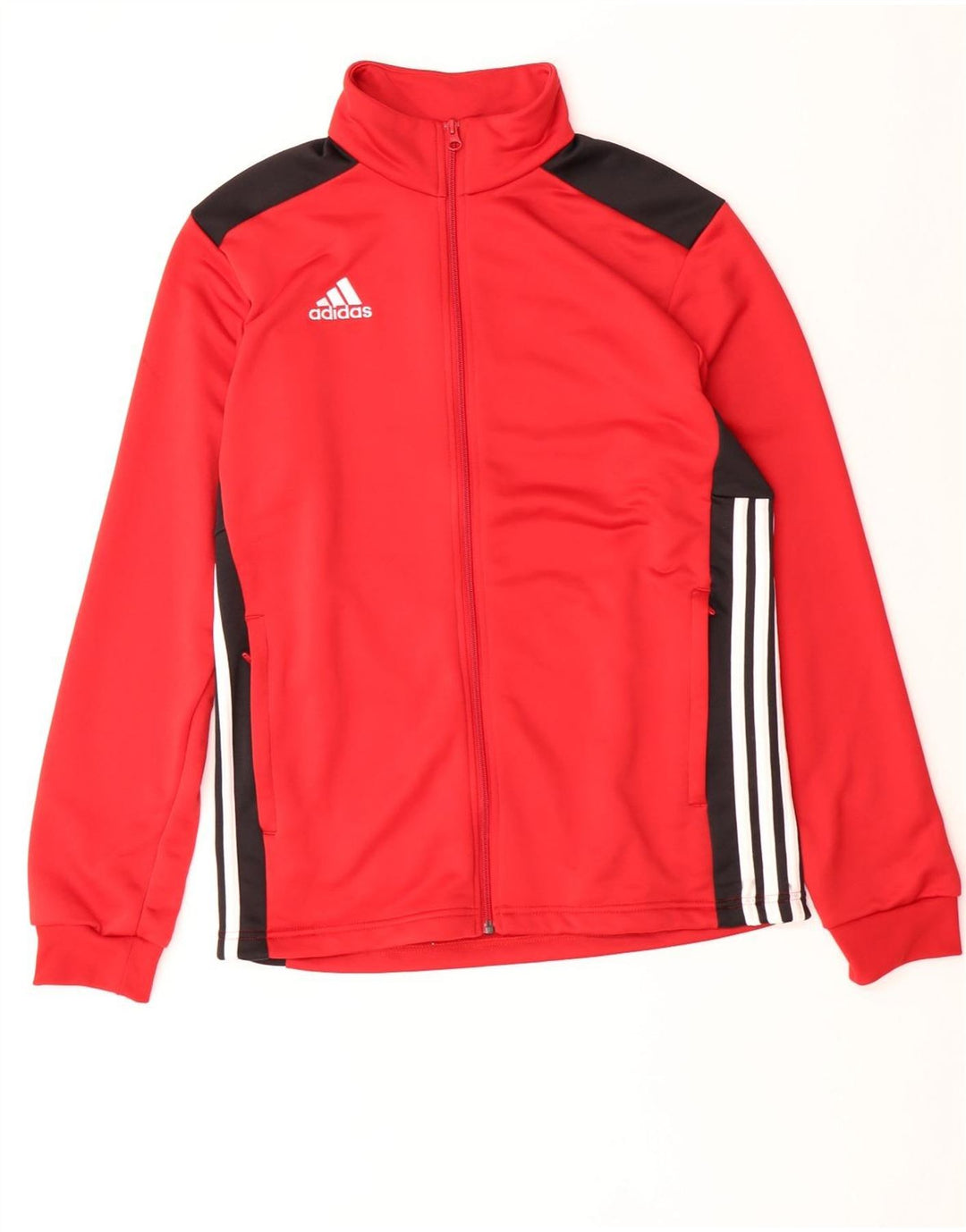 Ανδρική αθλητική φόρμα Adidas Top Jacket Μεσαίο Κόκκινο Colourblock Πολυεστέρας