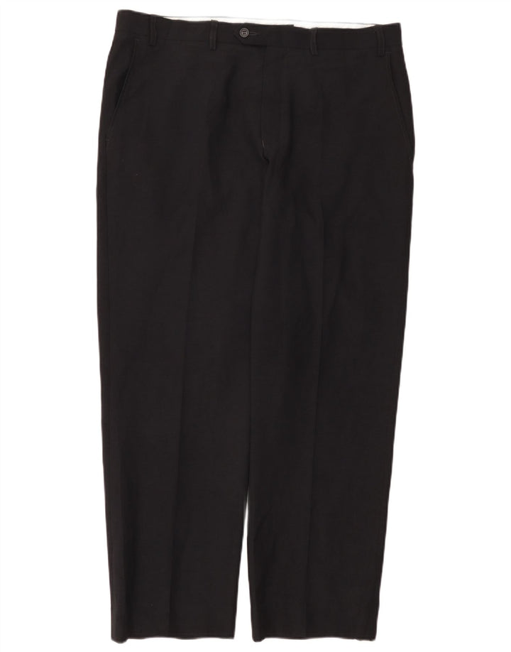 Marks & Spencer Ανδρικό ίσιο παντελόνι W36 L29 Navy Blue