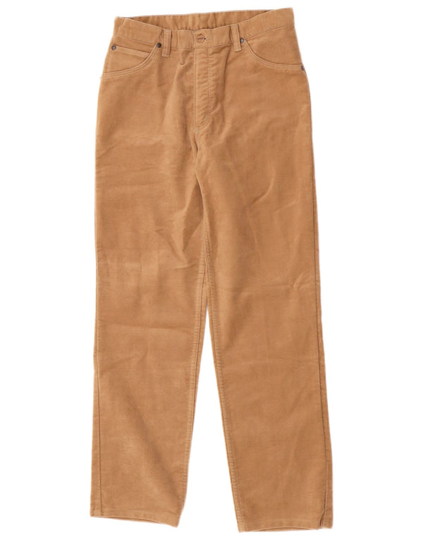 Γυναικείο ίσιο casual παντελόνι Wrangler W31 L30 Καφέ βαμβακερό