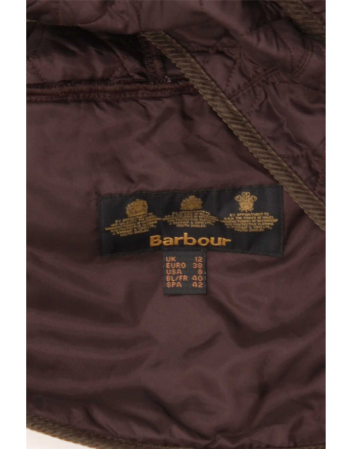 Γυναικείο καπιτονέ μπουφάν Barbour UK 12 Μεσαίο Καφέ Πολυαμίδιο