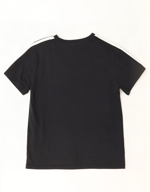 Adidas Γυναικείο T-Shirt Top UK 20/22 XL Μαύρο βαμβακερό