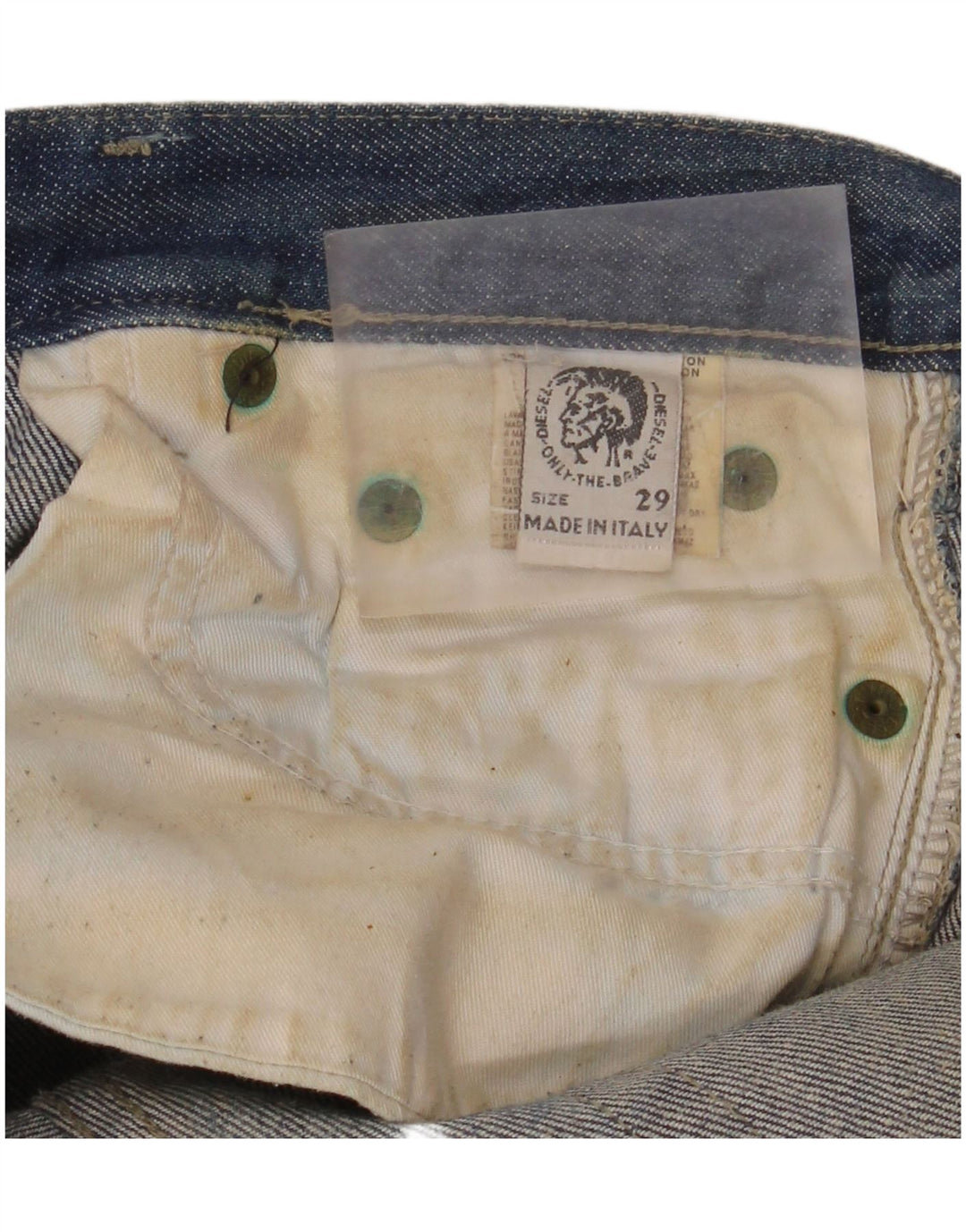 Diesel γυναικείο τζιν μποτάκι W32 L32 Μπλε βαμβακερό