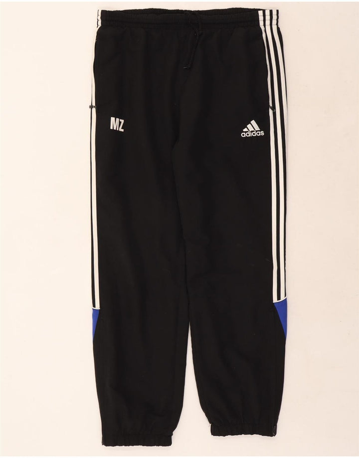 Ανδρική φόρμα Adidas Παντελόνι Joggers UK 40/42 Μεσαίο Μαύρο Πολυεστέρα