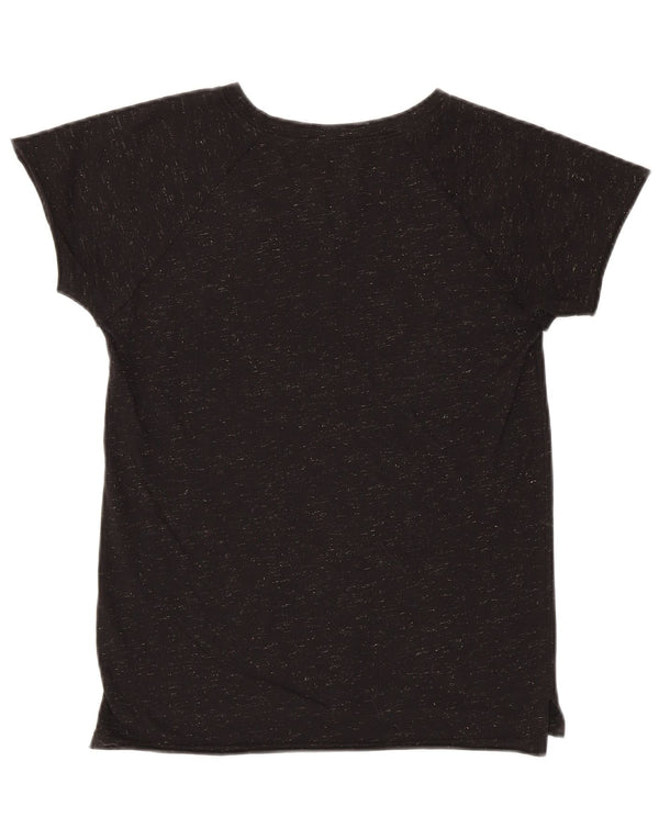 HARD ROCK CAFE Γυναικείο μπλουζάκι γραφικών Panama Top UK 12 Medium Black