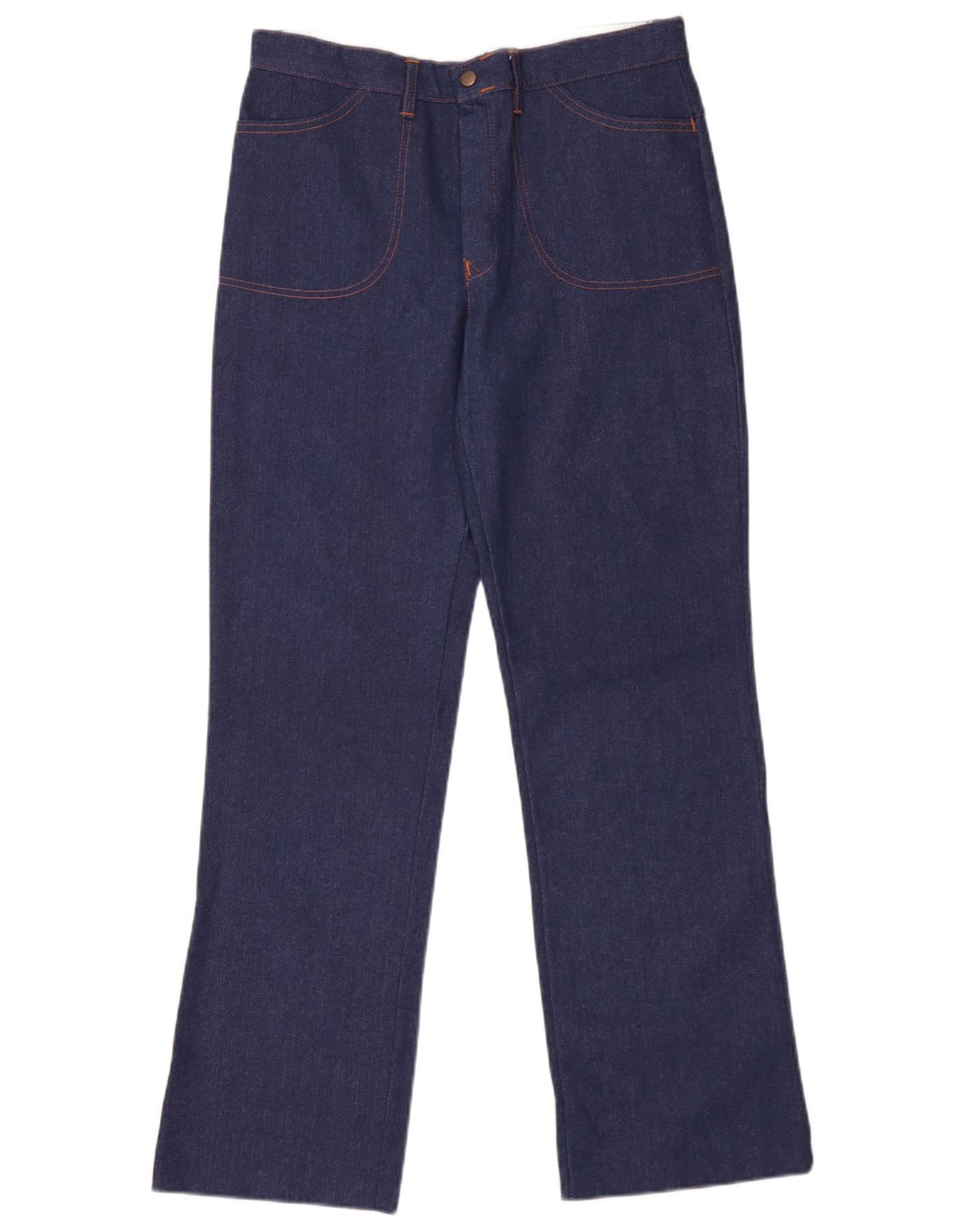 Vintage γυναικείο φαρδύ τζιν W32 L31 Navy Blue