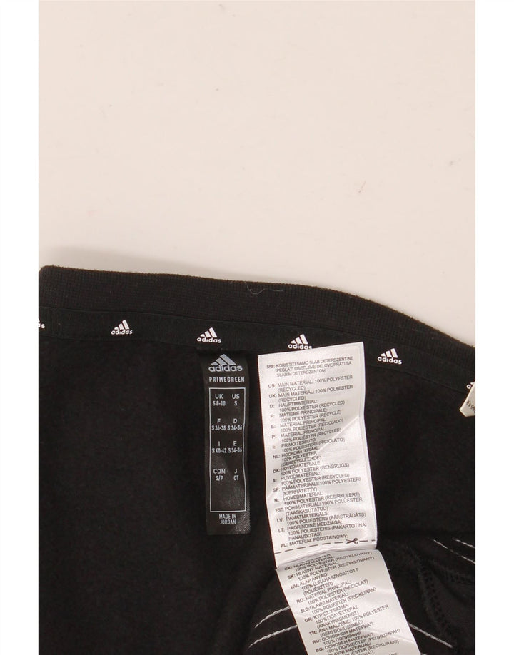 Adidas Γυναικεία Φούτερ Jumper UK 8/10 Μικρός Μαύρος Πολυεστέρας
