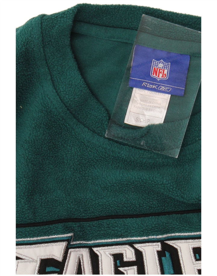 REEBOK Ανδρικό Philadelphia Eagles Graphic Fleece Jumper Μικρό Πράσινο