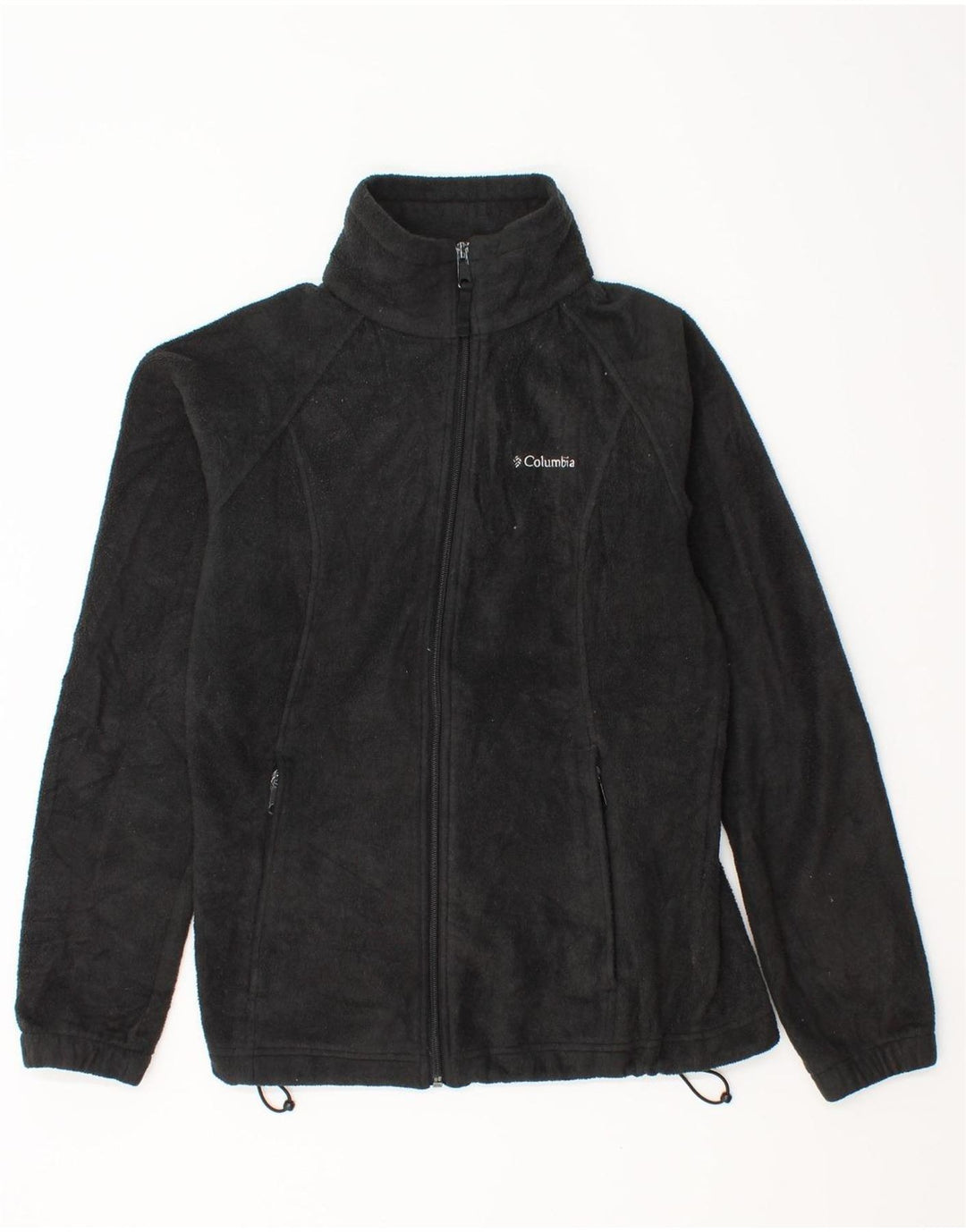 COLUMBIA Γυναικείο Fleece Jacket UK 10 Small Black Polyester