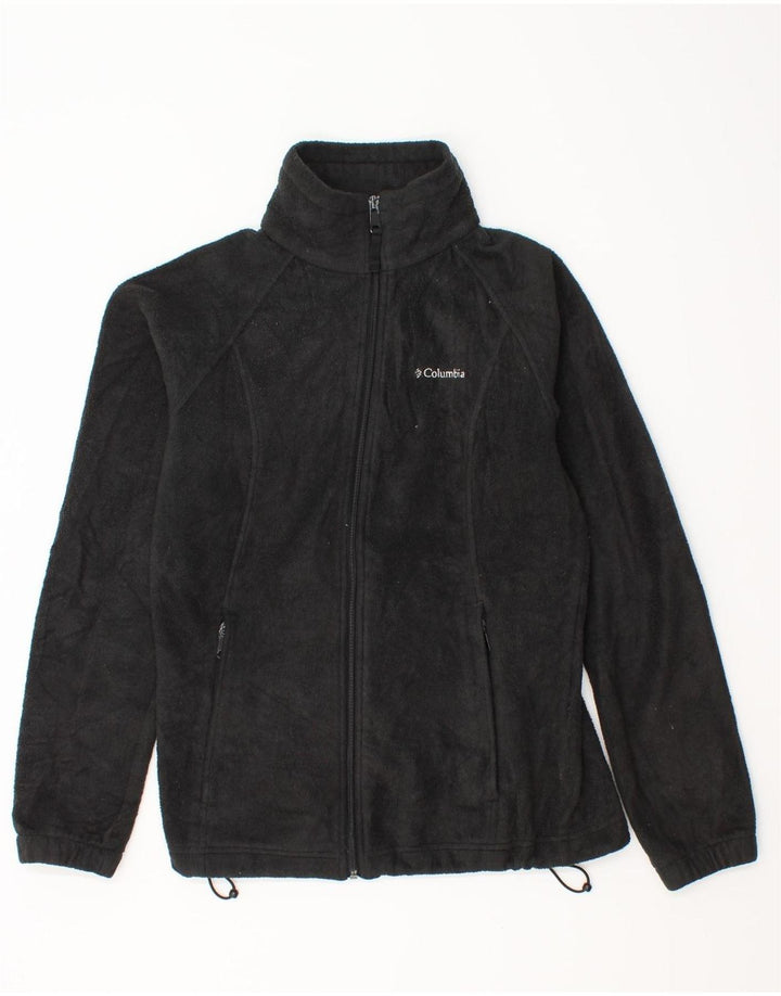 COLUMBIA Γυναικείο Fleece Jacket UK 10 Small Black Polyester