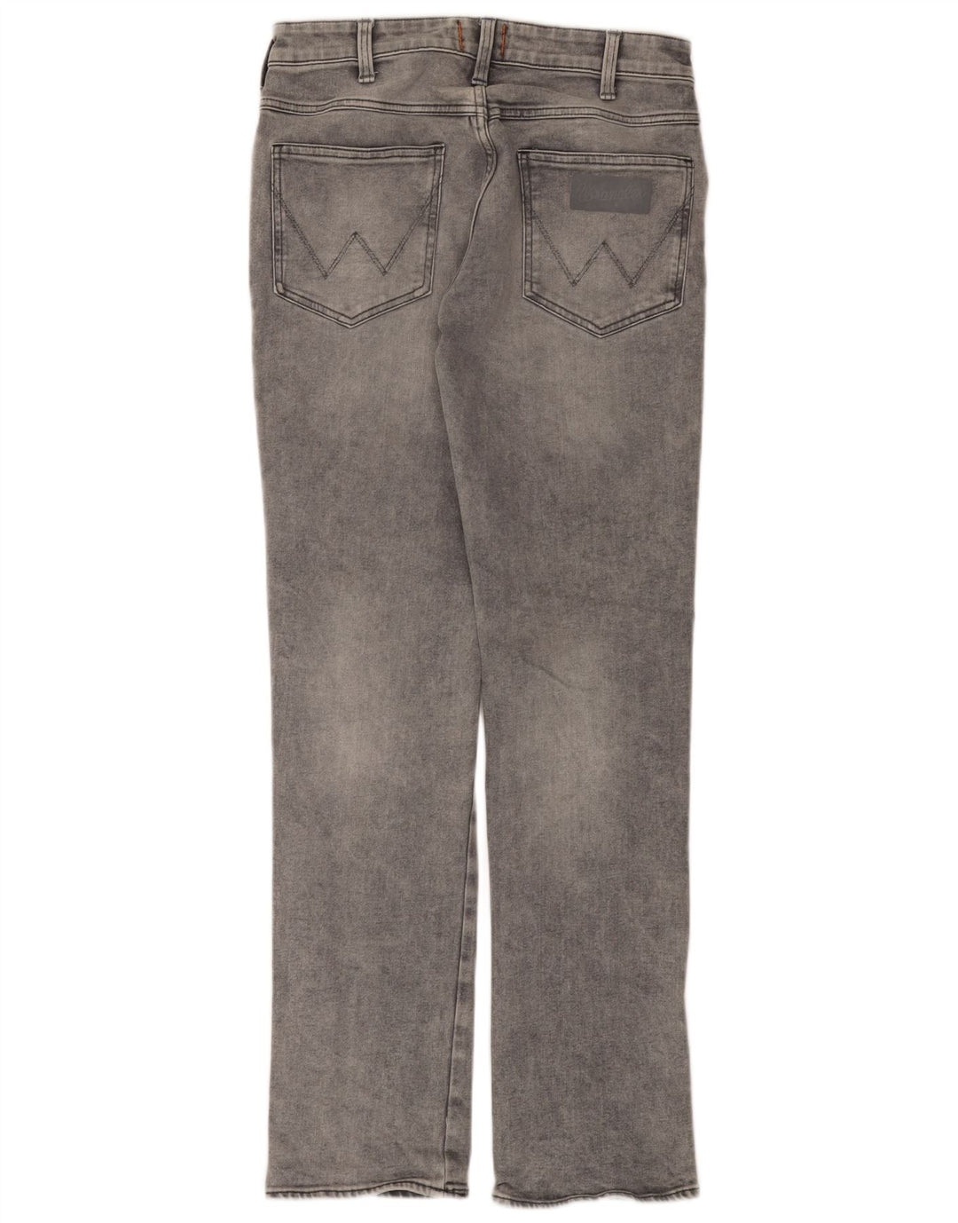 Ανδρικό τζιν Wrangler Zathan Straight W30 L32 Γκρι βαμβακερό