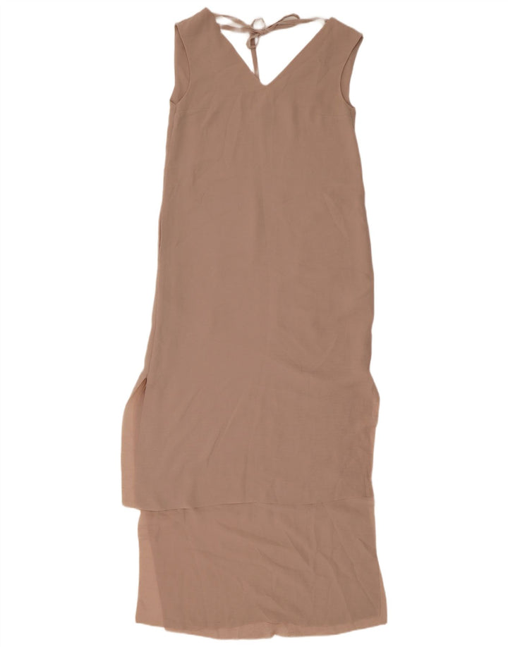 Γυναικείο Αμάνικο Maxi Φόρεμα Cos EU 34 XS Beige Polyester
