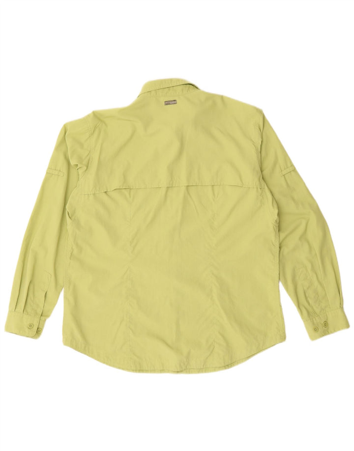 Γυναικείο πουκάμισο Columbia UK 16 Large Green Nylon