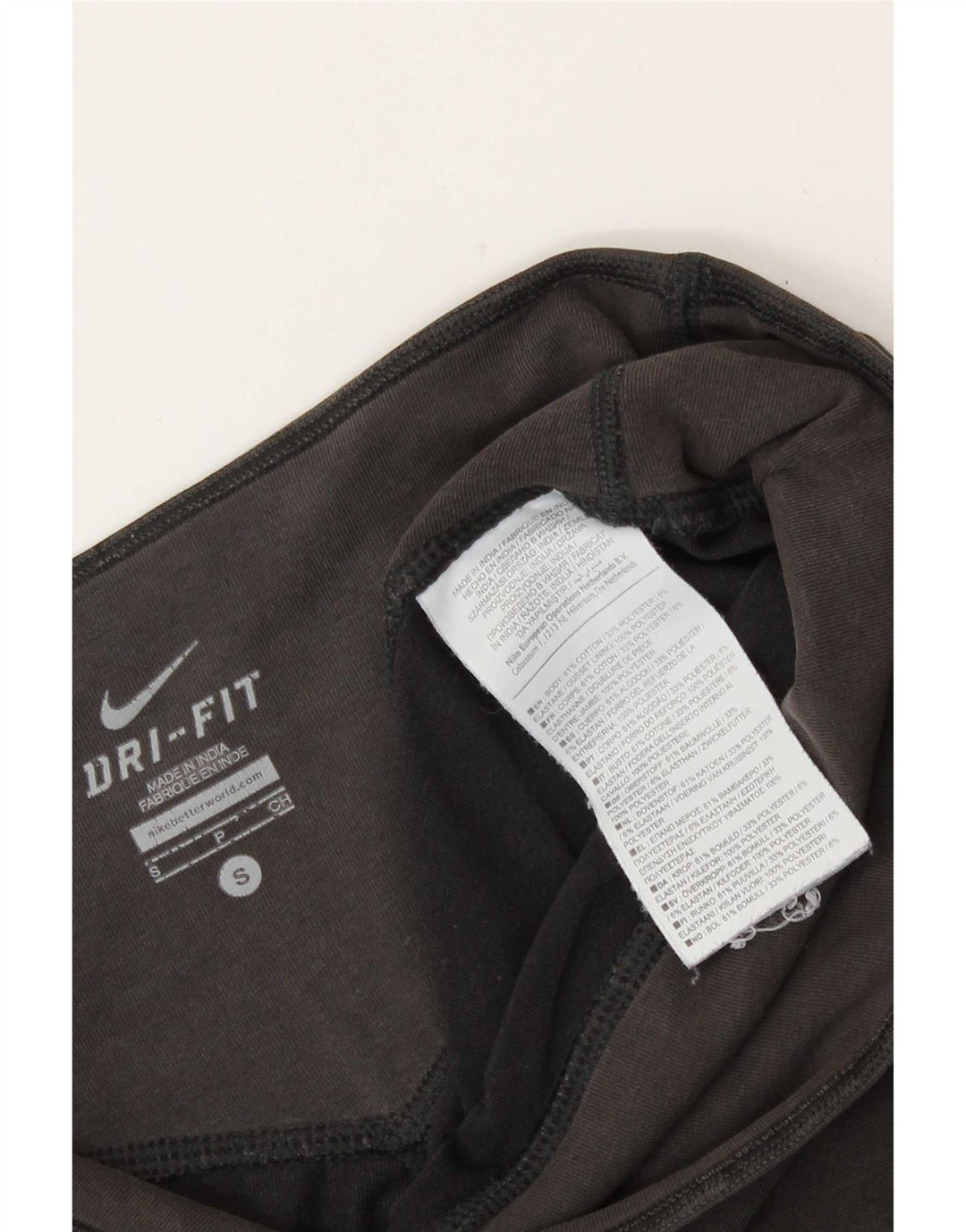 Γυναικείο κολάν Nike Dri Fit UK 10 Small μαύρο βαμβακερό