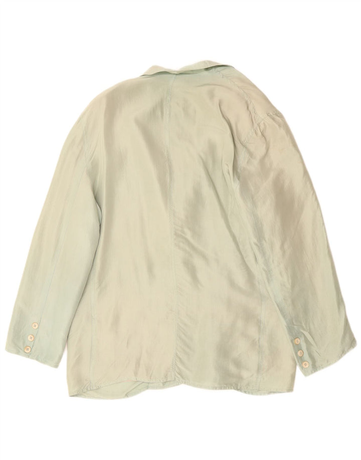KRIZIA Γυναικείο μπουφάν 2 κουμπιών Blazer IT 46 Large Green