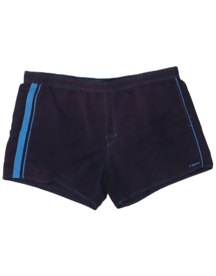 Brugi Ανδρικό σορτς κολύμβησης 4XL Navy Blue Colorblock Πολυεστέρας