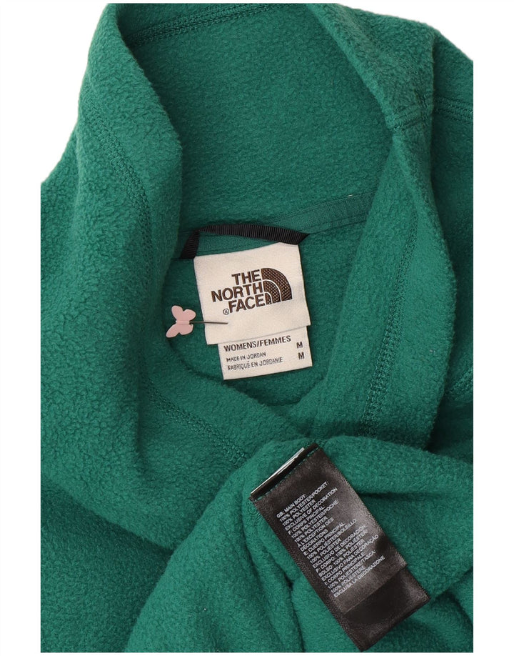 THE NORTH FACE Γυναικείο Fleece Jumper UK 14 Medium Green Polyester