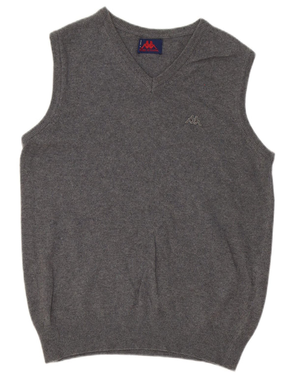 Ανδρικό γιλέκο Kappa Tank Top Μεσαίο γκρι μαλλί