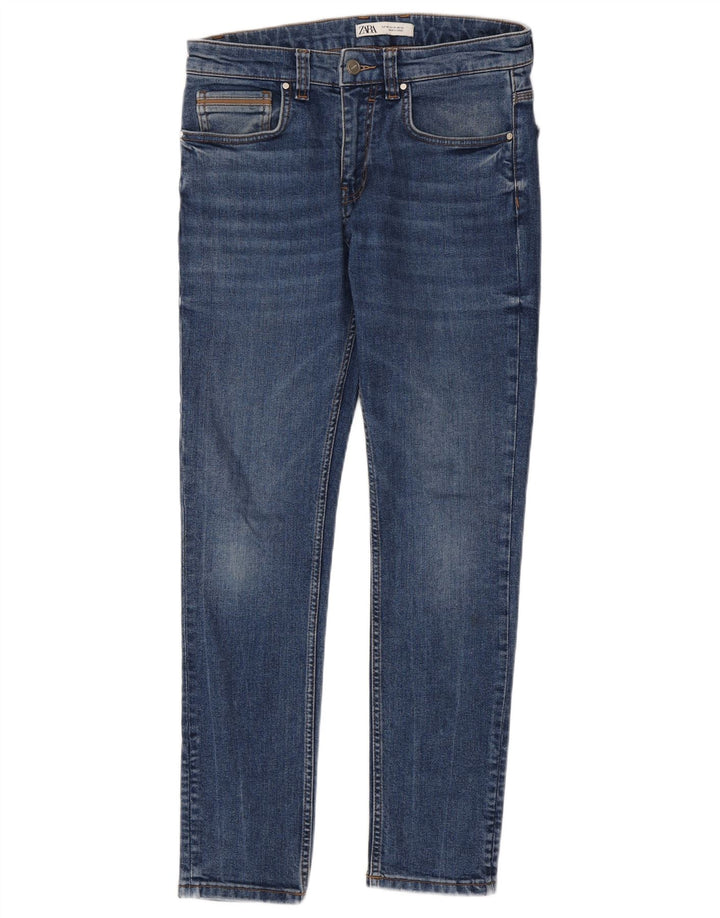 Zara Ανδρικό Slim Jeans EU 40 Medium W31 L30 Blue Cotton