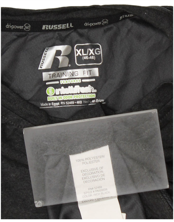 RUSSELL ATHLETIC Ανδρικό γιλέκο Dri-Power Top UK 46/48 XL Γκρι Πολυεστέρας