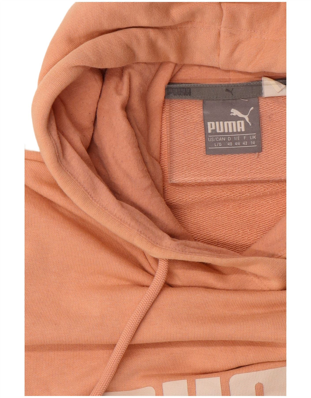 Γυναικεία κουκούλα με κουκούλα PUMA UK 14 Large Pink