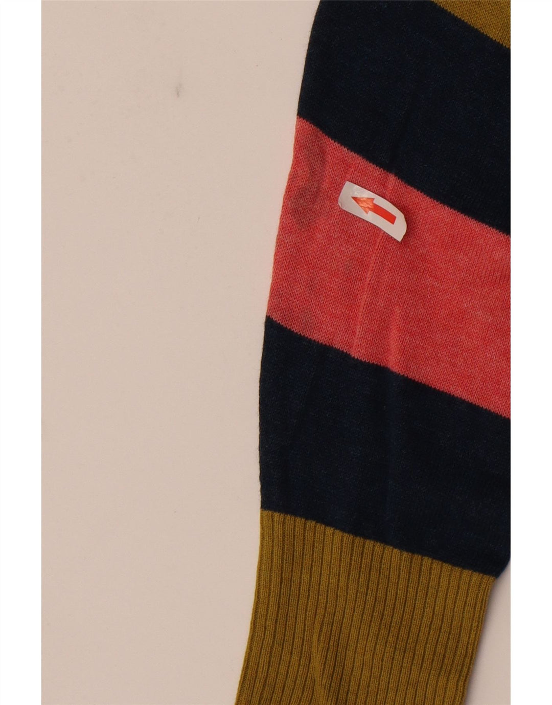 White Stuff Γυναικεία ζακέτα πουλόβερ UK 14 Μεγάλο πολύχρωμο μπλοκ