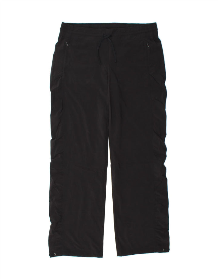 ATHLETA Womens Tracksuit Trousers US 12 Large  Black Polyester Vintage Athleta and Second-Hand Athleta from Messina Hembry 
