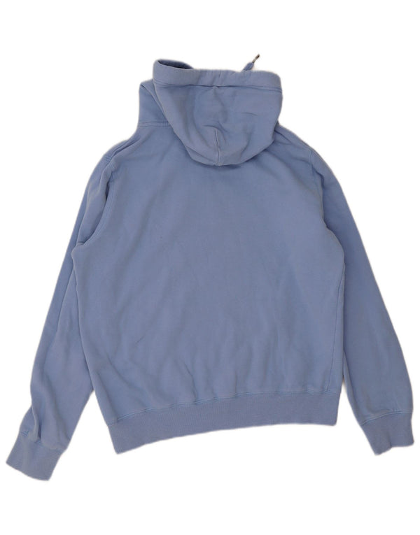Jack Wills Γυναικείο Γραφικό Hoodie Jumper UK 12 Medium Blue Cotton