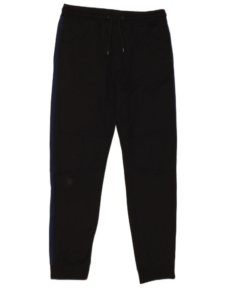Marks & Spencer Boys Tracksuit Trousers Joggers 15-16 Years Μαύρο