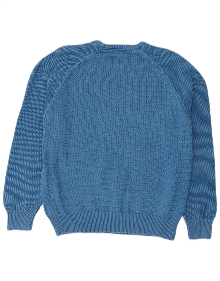 Ανδρικό πουλόβερ Marks & Spencer Regular Fit Crew Neck Jumper Medium Blue
