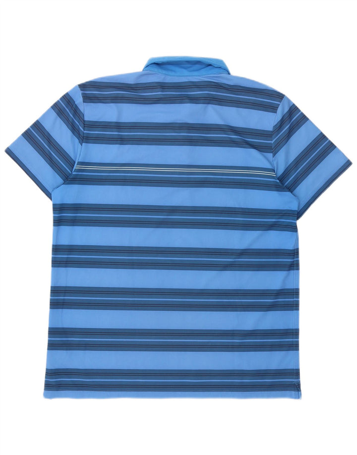 Ανδρικό μπλουζάκι Nike Dri Fit Polo με μεγάλο μπλε ριγέ πολυεστέρα