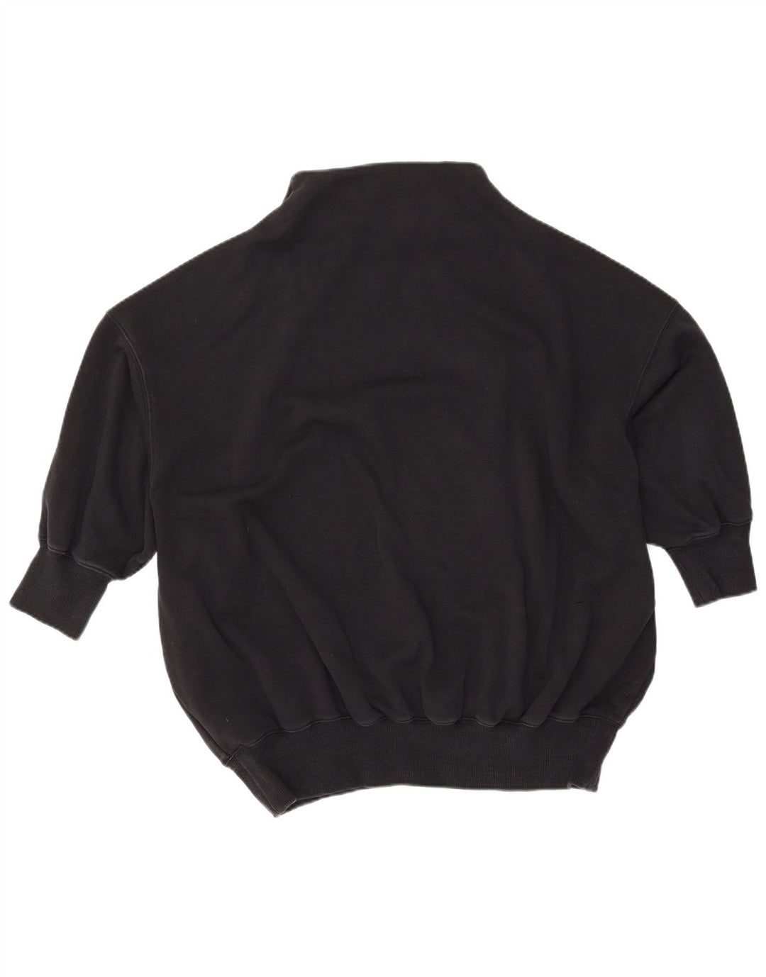 NIKE Γυναικεία μπλούζα με μανίκια 3/4 υπερμεγέθη Jumper UK 10 Small Black