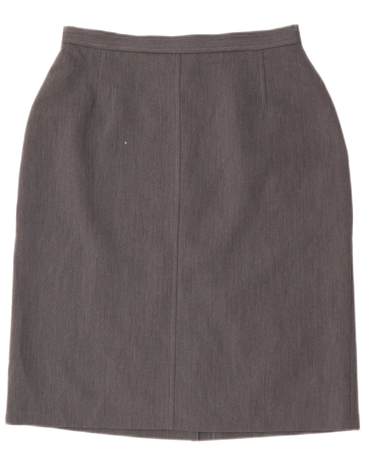 Γυναικεία ίσια φούστα St. Bernard UK 14 Medium W28 Grey Polyester