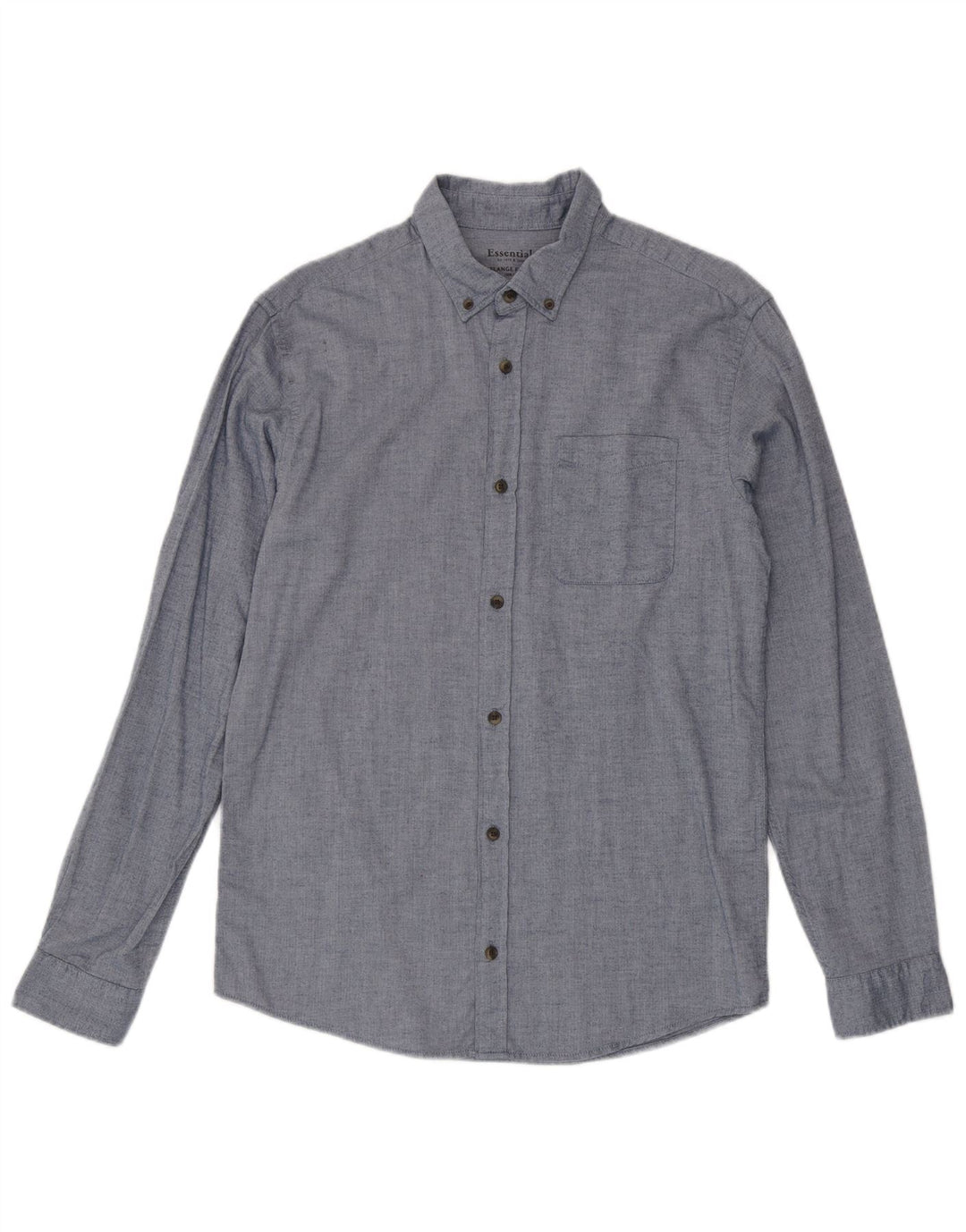 Jack & Jones Ανδρικό φανελένιο πουκάμισο μεγάλο μπλε βαμβακερό ψαροκόκκαλο