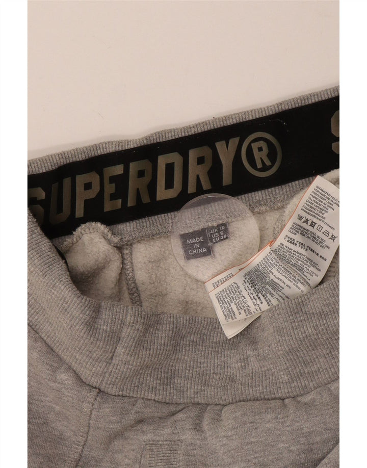 Γυναικεία αθλητική φόρμα SUPERDRY Παντελόνι Joggers UK 10 Small Grey Cotton