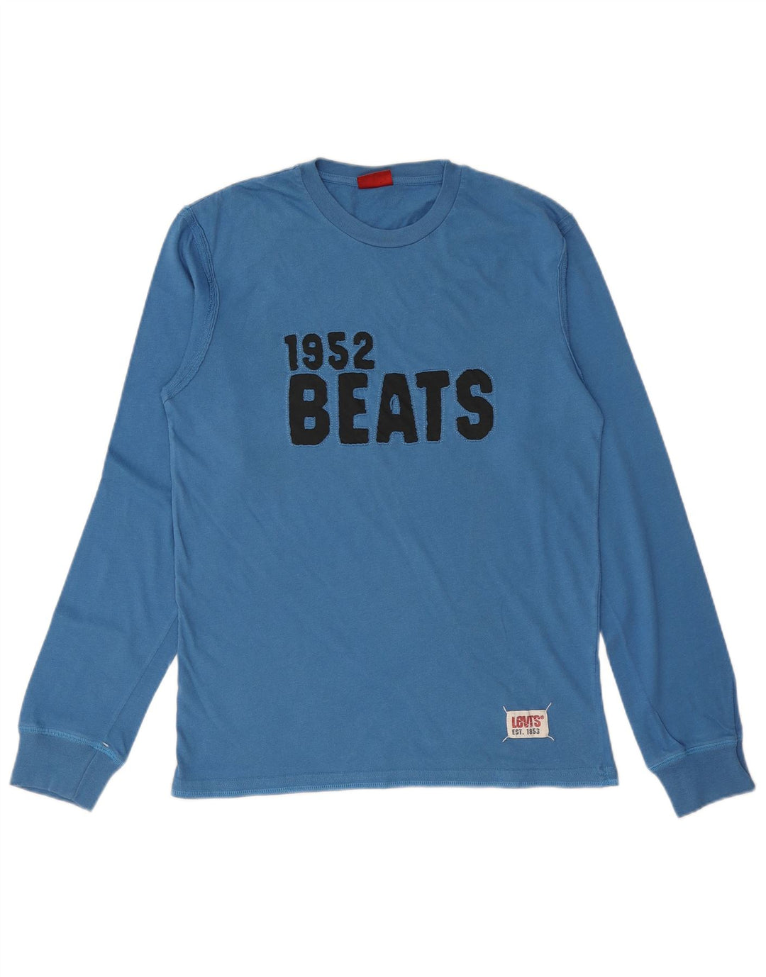 Ανδρικό γραφικό τοπ LEVI'S Μακρυμάνικο μεσαίο μπλε βαμβακερό